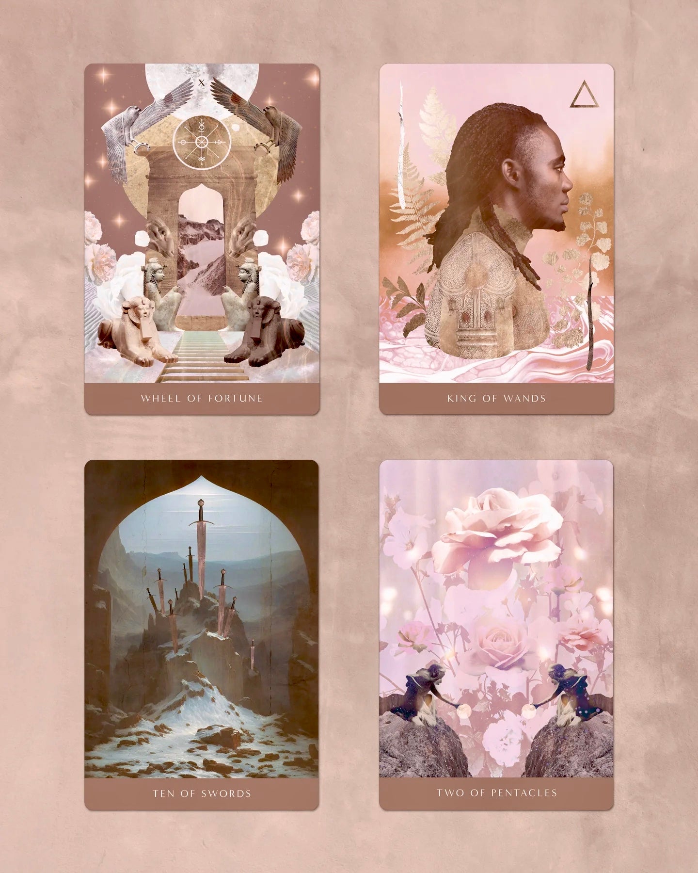 Månesøster Krystaller ☾ The Moonchild Tarot Shadow Work Edition ☾ ☾ Kærligt illustreret af kunstneren Danielle Noel ☾ Meget Luksuriøse kort med en glitrende ryg https://maanesoester.dk www.månesøster.dk