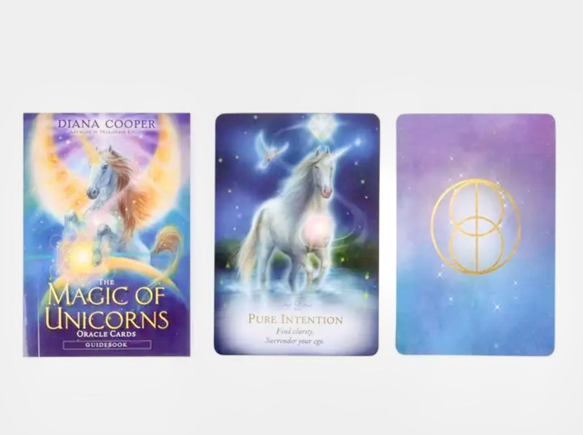 Månesøster Krystaller - Tarotkort - Tarot - The Magic of Unicorns - Diana Cooper