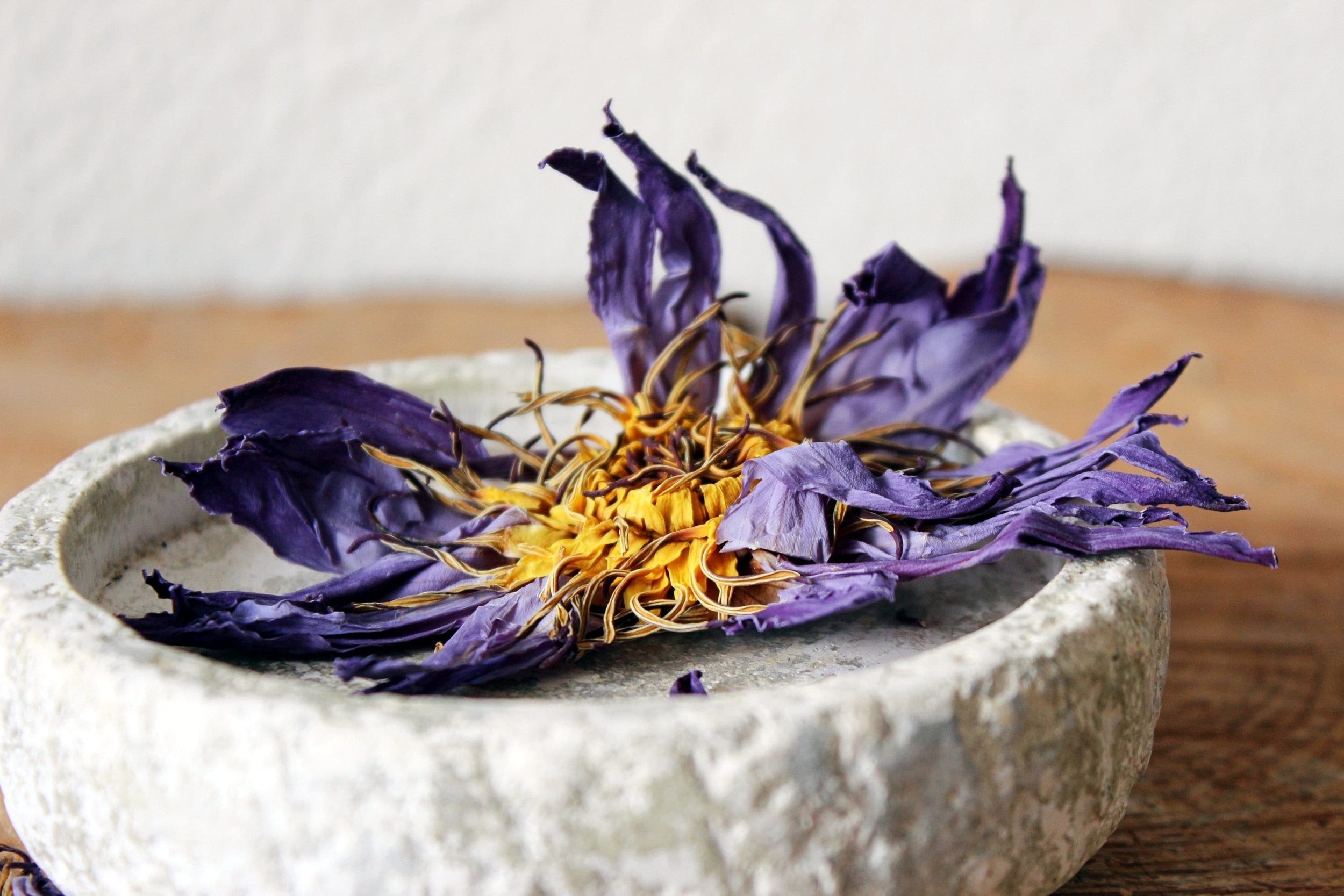 Blå Lotus ☽ Egyptisk Blå Lotus - Hele Blomster Fra Ayamani Naturals ☽ 15 gram eller 30 gram