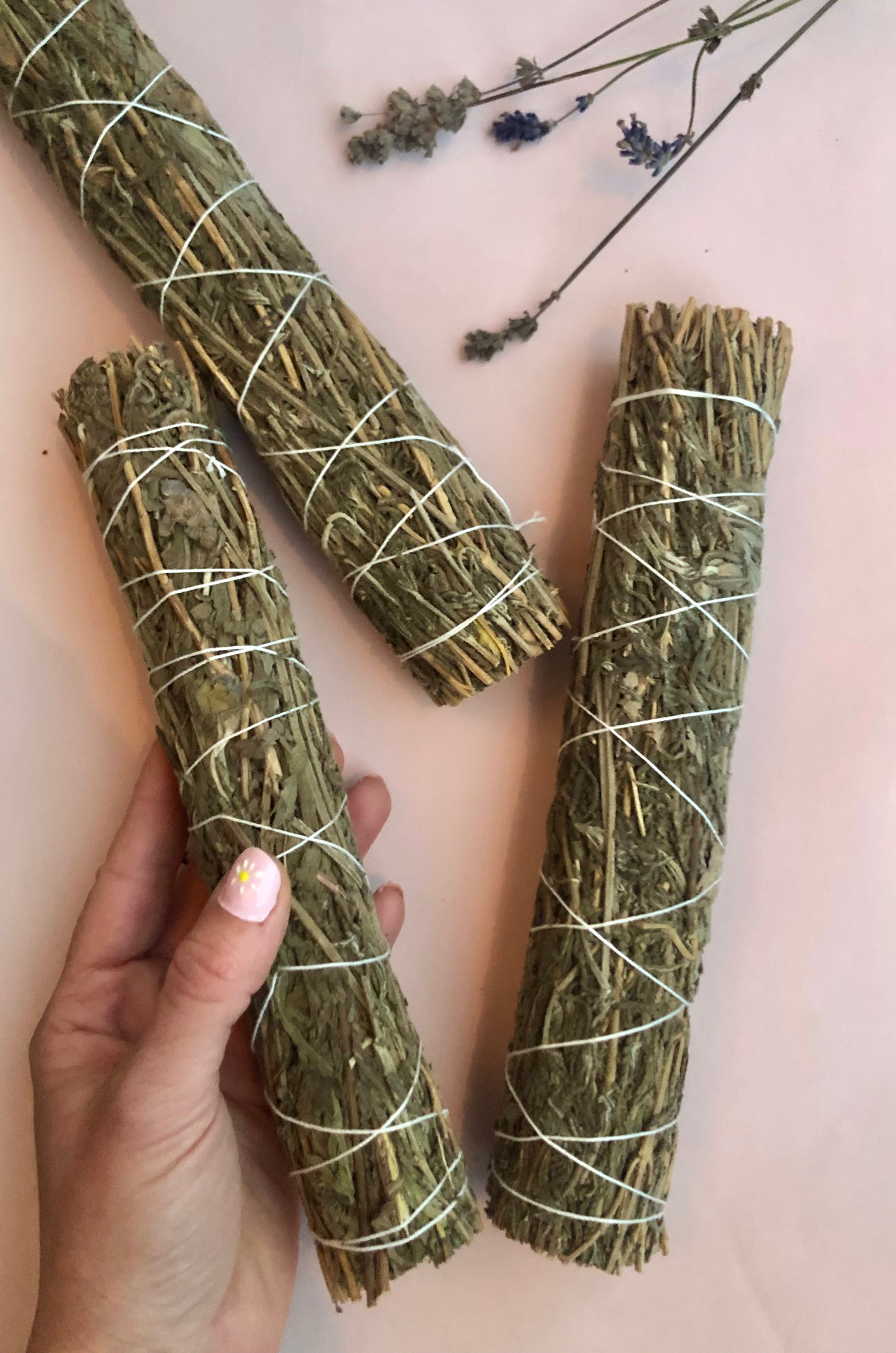 Lavendel Smudge XXL Røgelse MÅNESØSER.DK
