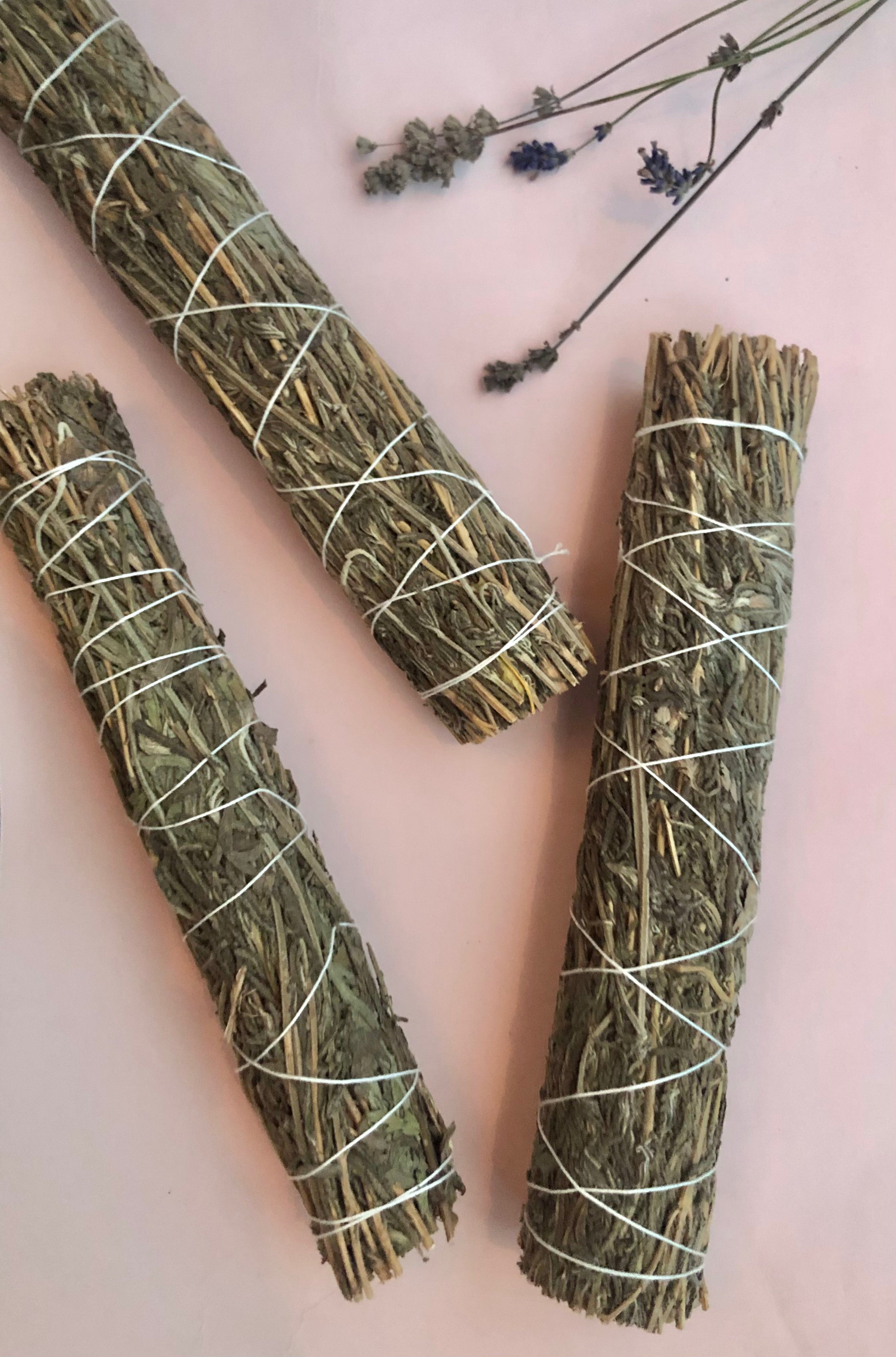 Lavendel Smudge XXL Røgelse MÅNESØSER.DK