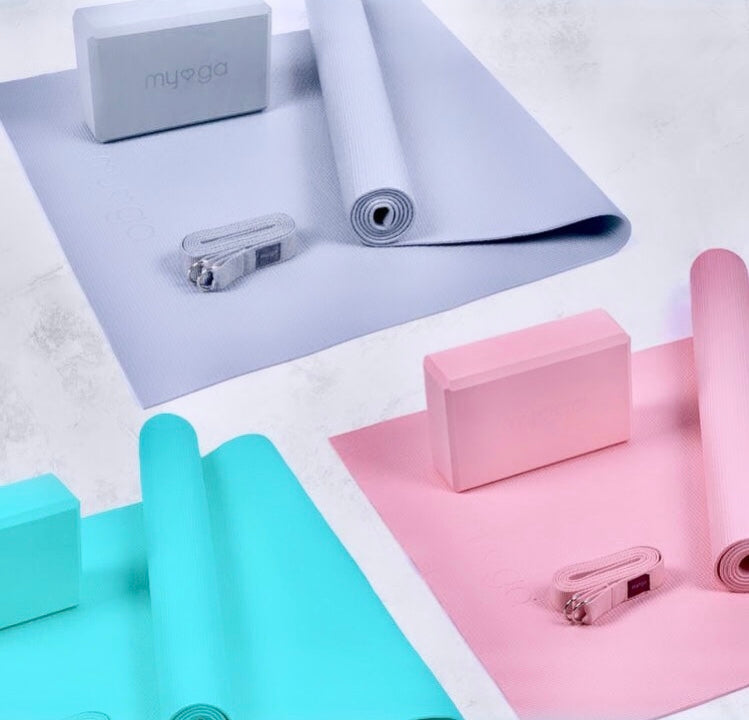 Månesøster Krystaller Yoga Starter Kit - Pink