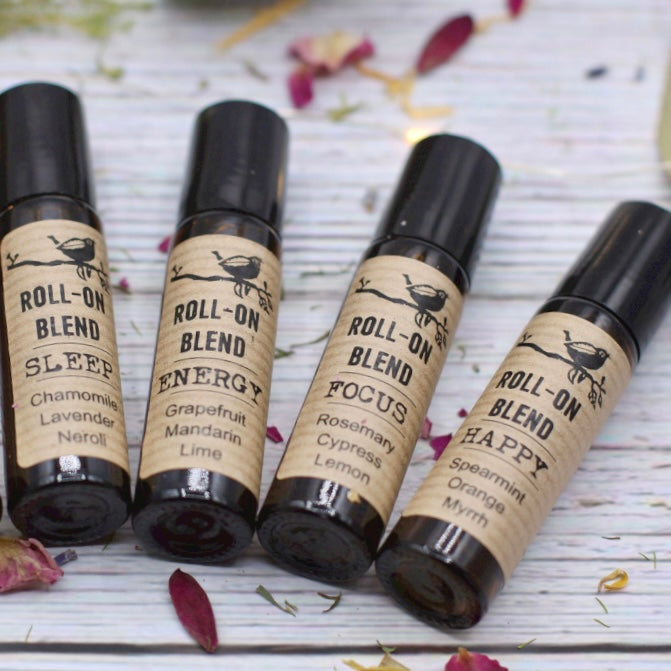 Månesøster Krystaller Horsens - Roll On Essential Oil Blend Fra Agnes & Cat (10 ml.) / MAANESOESTER.DK - MÅNESØSTER.DK
