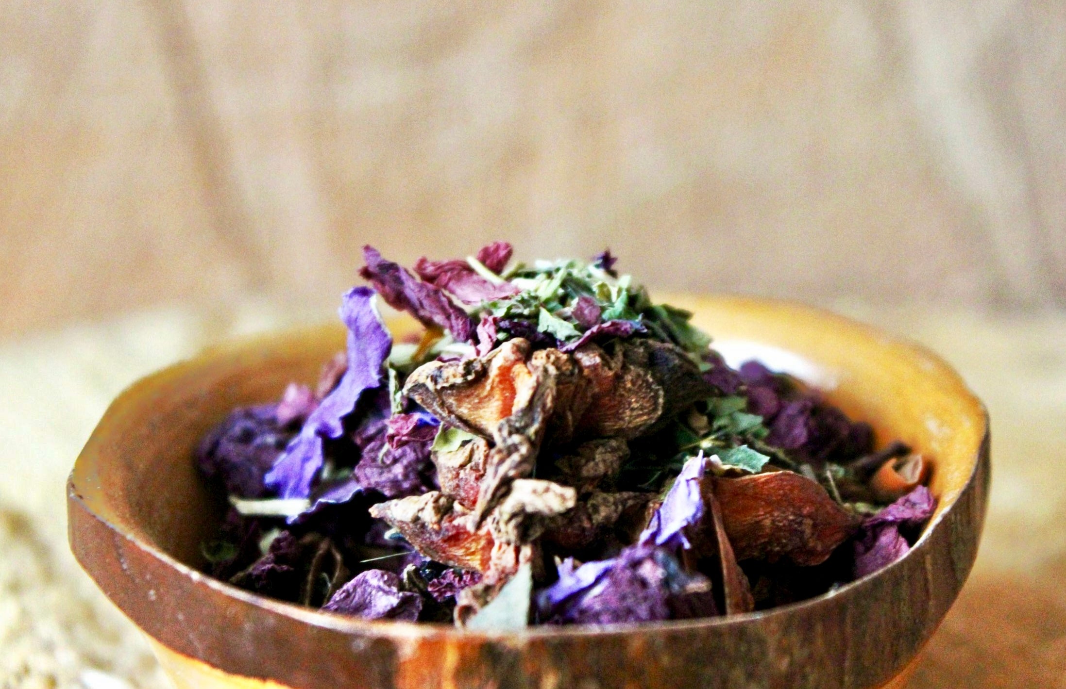 THIRD EYE CHAKRA TEA ☽ Tredje Øje Chakra Te Fra Ayamani Naturals ☽ 100 gram