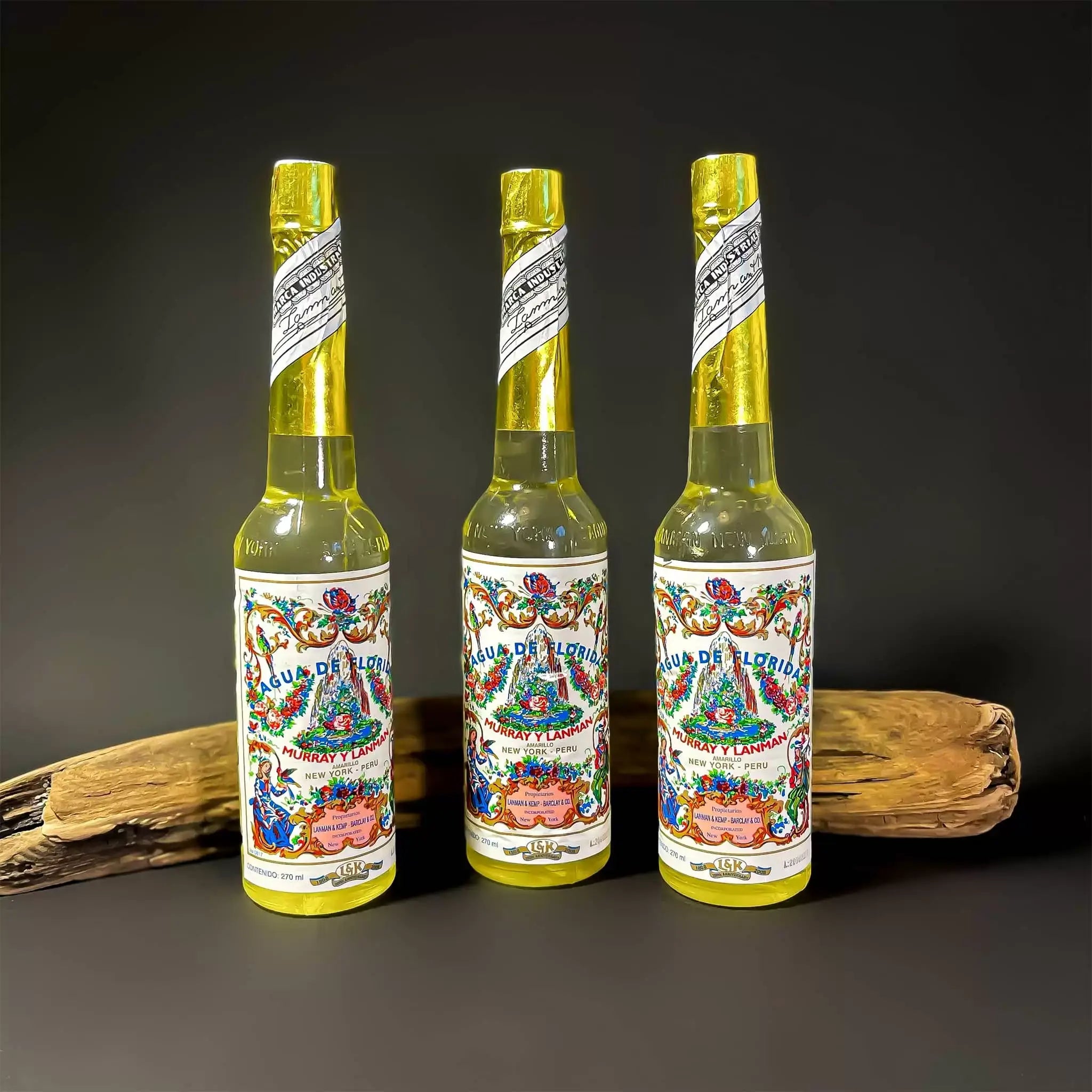 Florida Water Cologne – Original Peruviansk Formel - 270 ml. / MAANESOESTER.DK / Månesøster Krystaller - MÅNESØSTER.DK