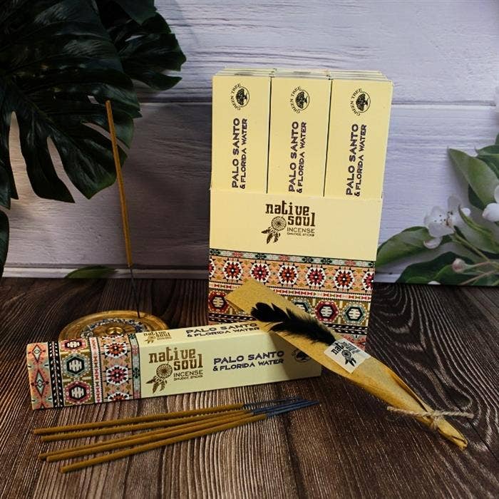 Native Soul Palo Santo + Florida Water – Røgelsespinde
