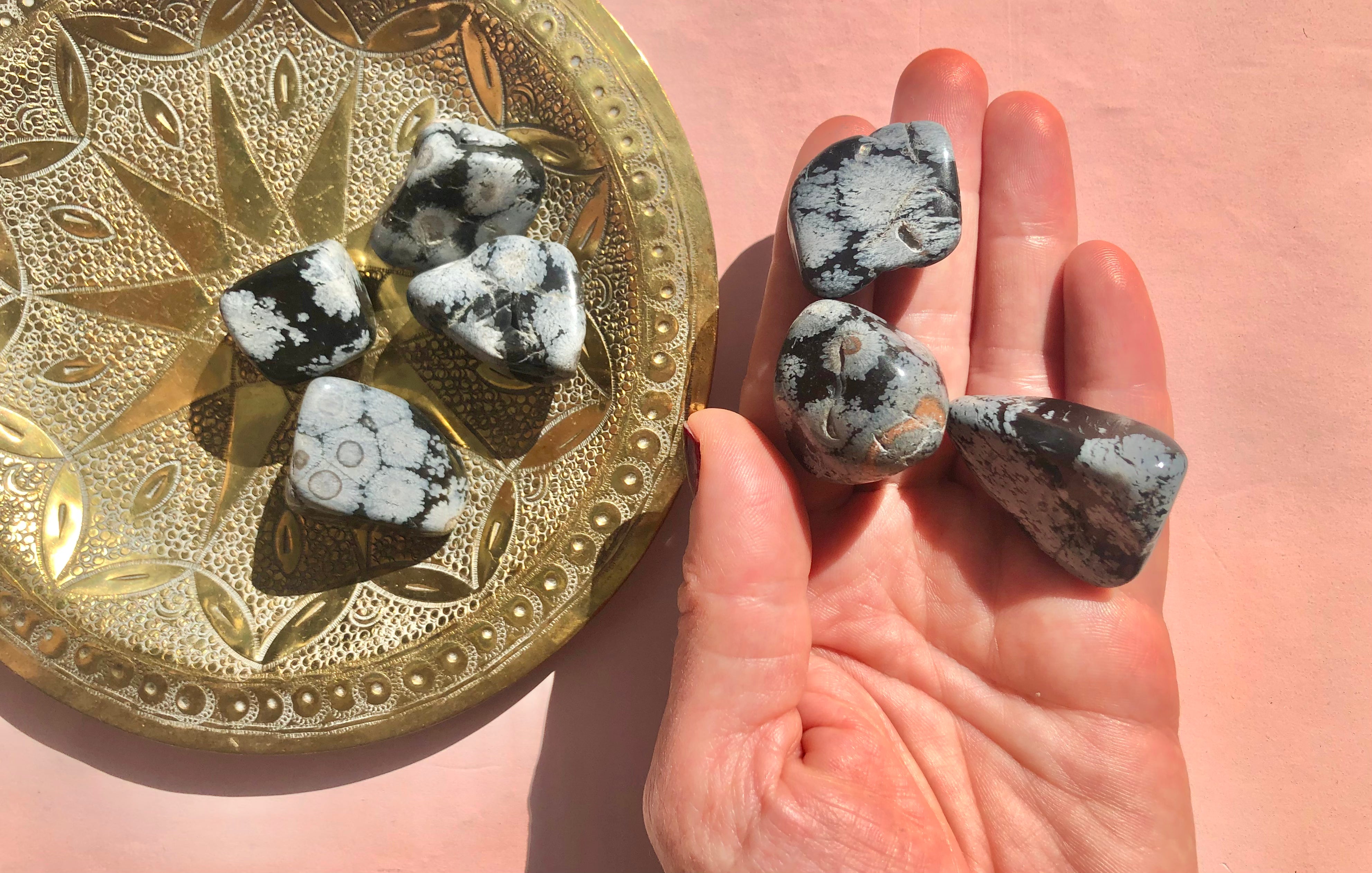 Obsidian Snefnug Lommesten Grounding & Beskyttelse Månesøster
Månesøster Krystaller - MÅNESØSTER.DK / maanesoester.dk Krystaller