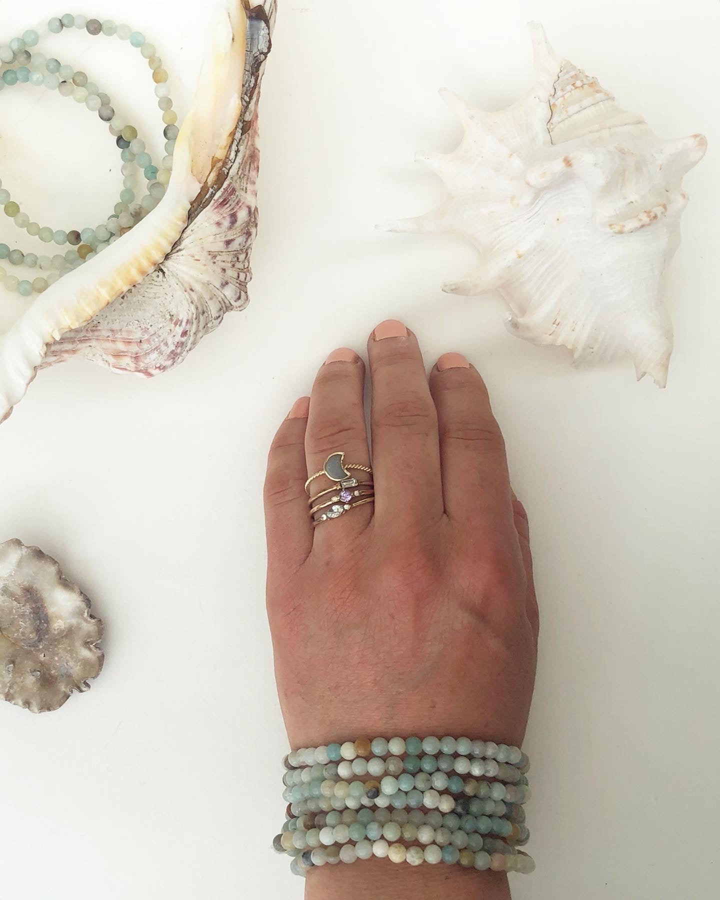 Amazonit Amasonit Armbånd Månesøster https://maanesoester.dk Månesøstre Månesøstrene