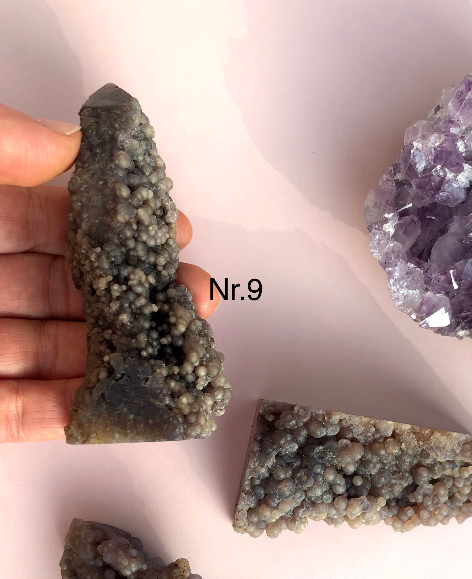 Grape Agat ☾ Drue Agat ☾ en hjerteåbner og en kanal for spirituel modtagelse og forståelse ☽ Nr.9-11