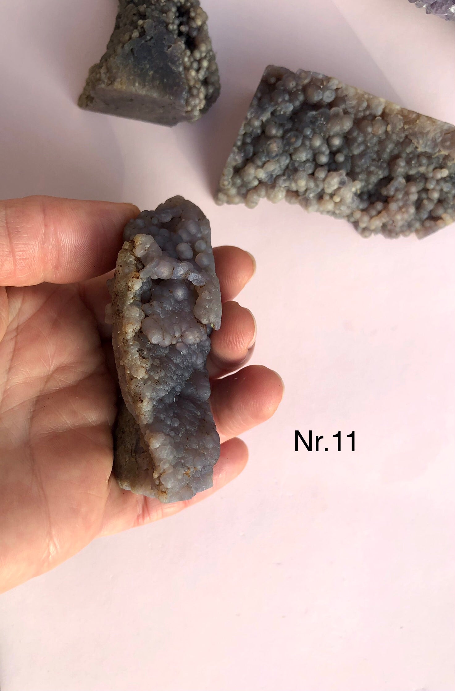 Grape Agat ☾ Drue Agat ☾ en hjerteåbner og en kanal for spirituel modtagelse og forståelse ☽ Nr.9-11
