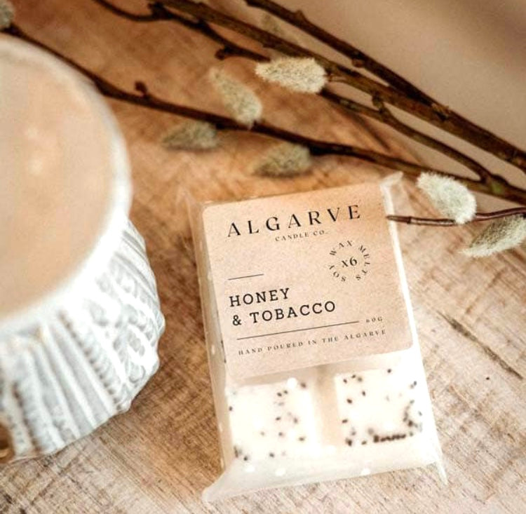 Honey & Tobacco Soya smelte Voks Til Aromaterapi voks brænder Månesøster Krystaller