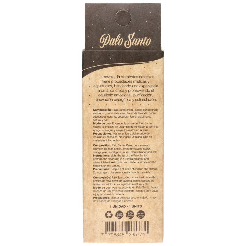 Håndlavet Palo Santo med blomster & urter – fra Sagrada Madre