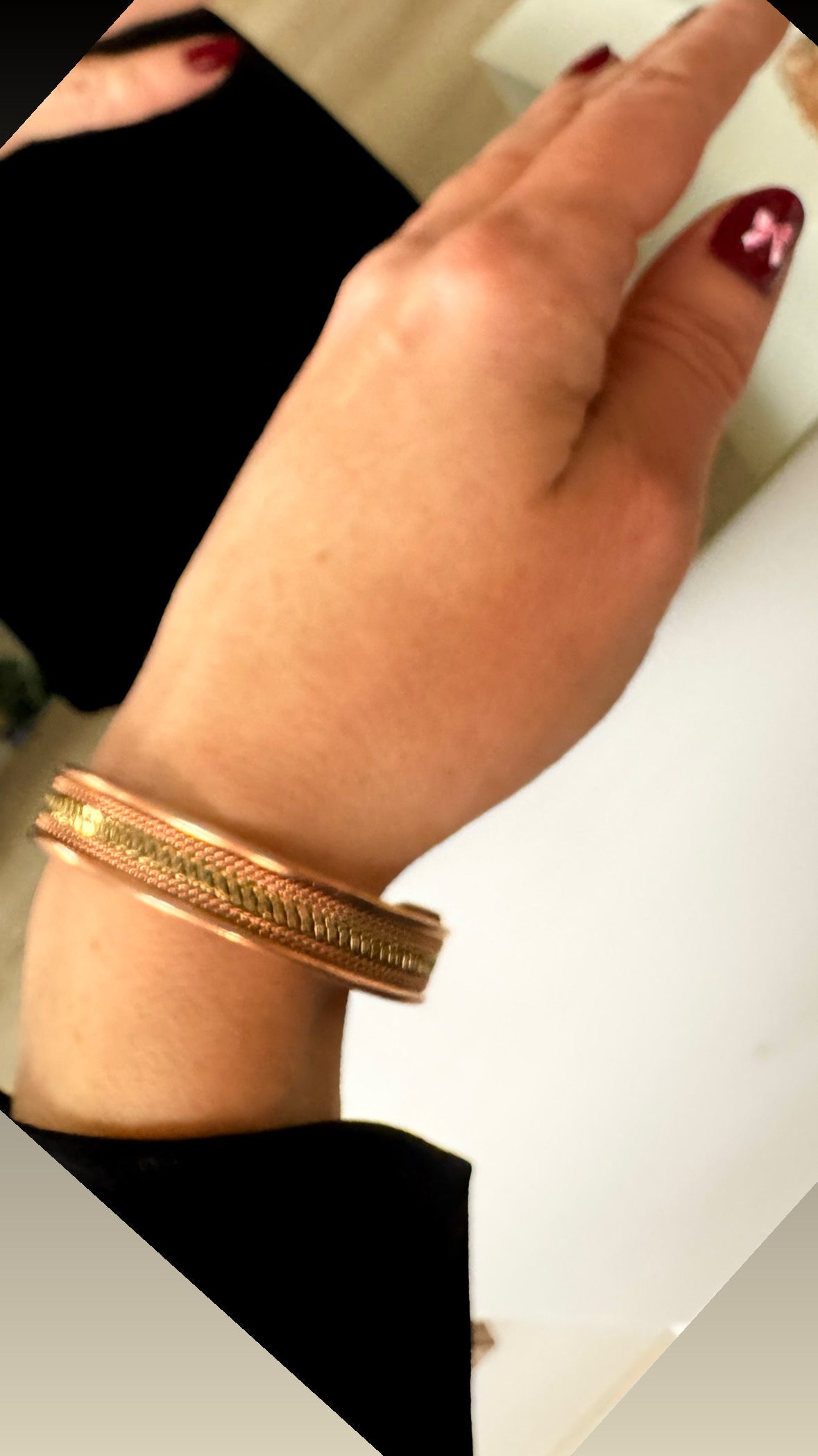Kobber Armbånd - (12mm.) / MAANESOESTER.DK / MÅNESØSTER.DK
