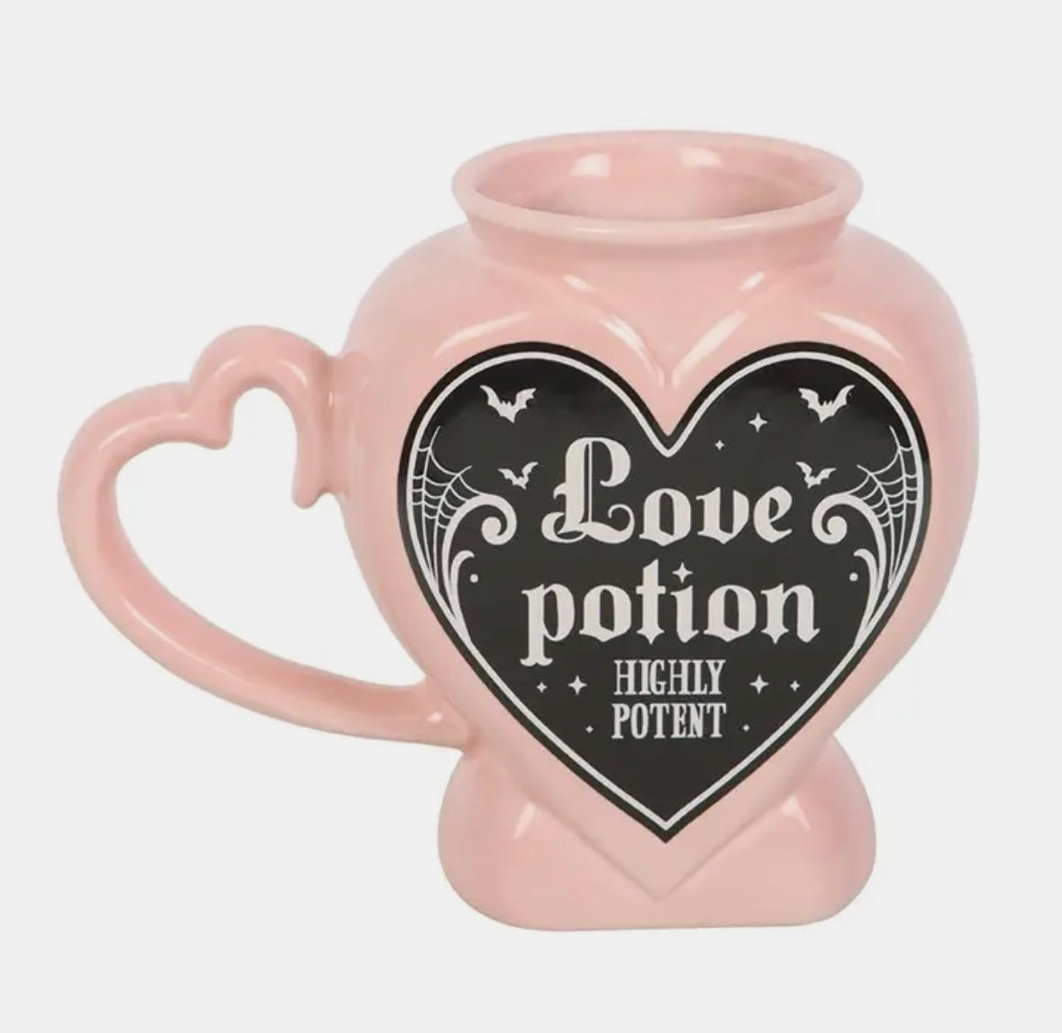 Love potion krus - hjerteform