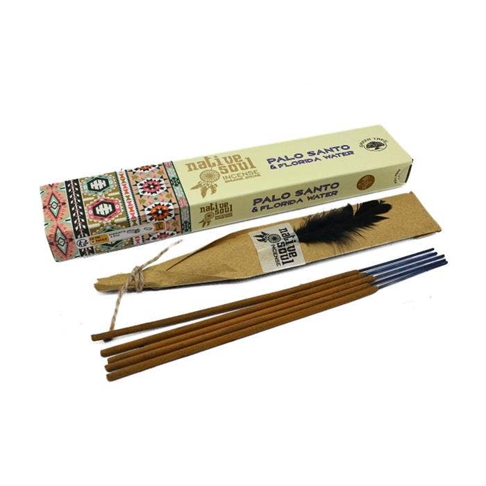 Native Soul Palo Santo + Florida Water – Røgelsespinde