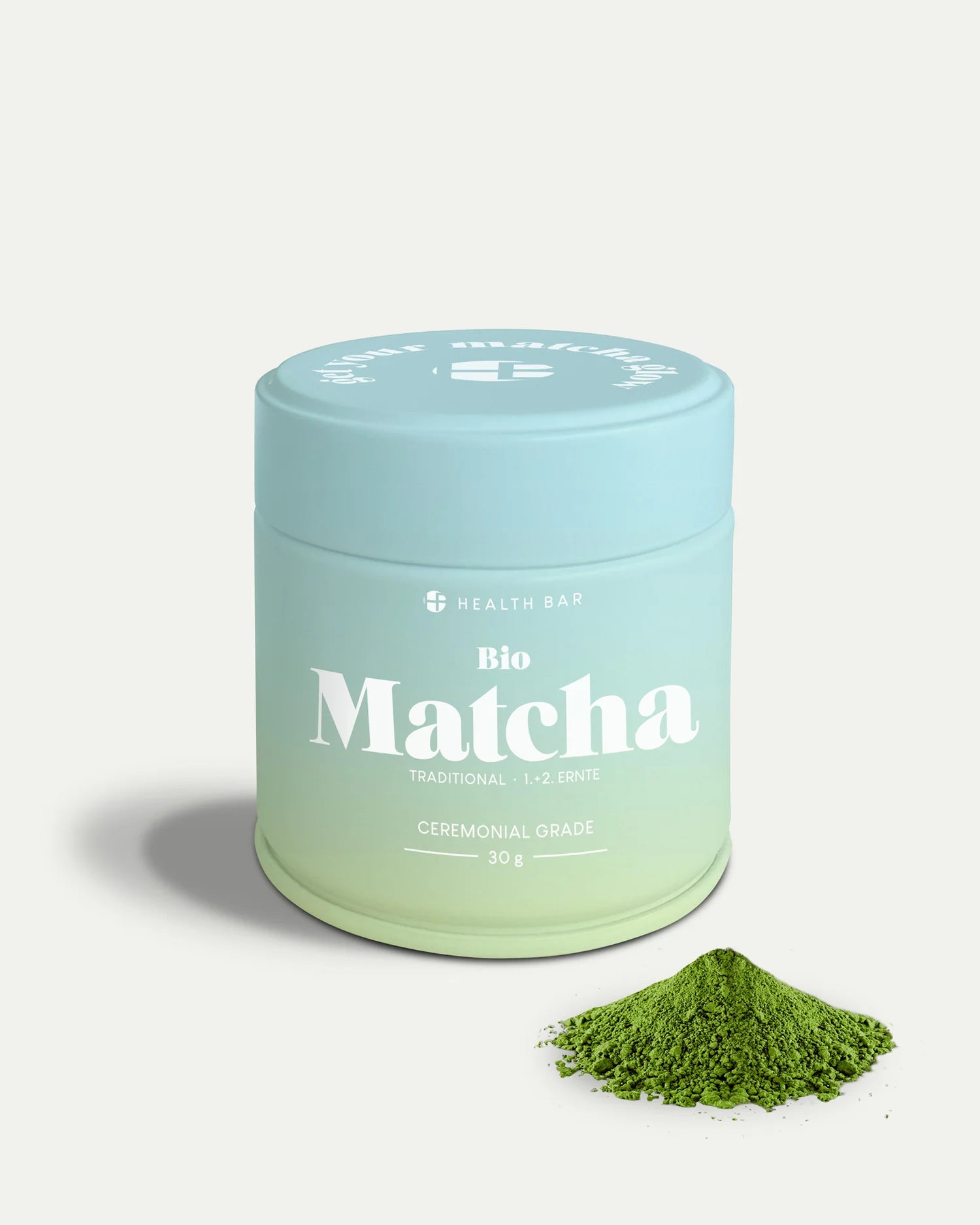 HEALTH BAR MATCHA  ☽ ceremonial grade ☽ 100% økologisk organisk matcha 30 gram