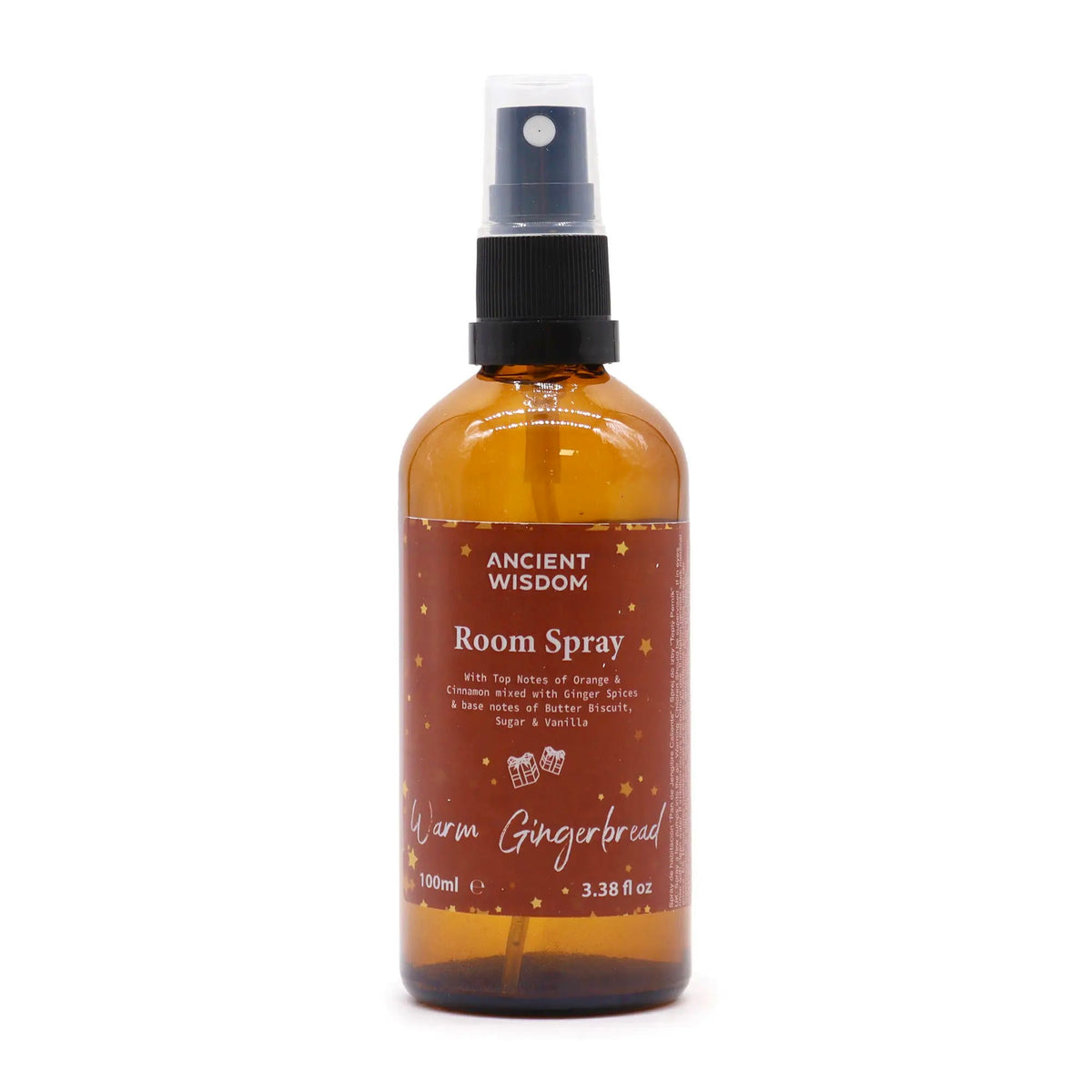 Warm Gingerbread – Room Spray fra Ancient Wisdom