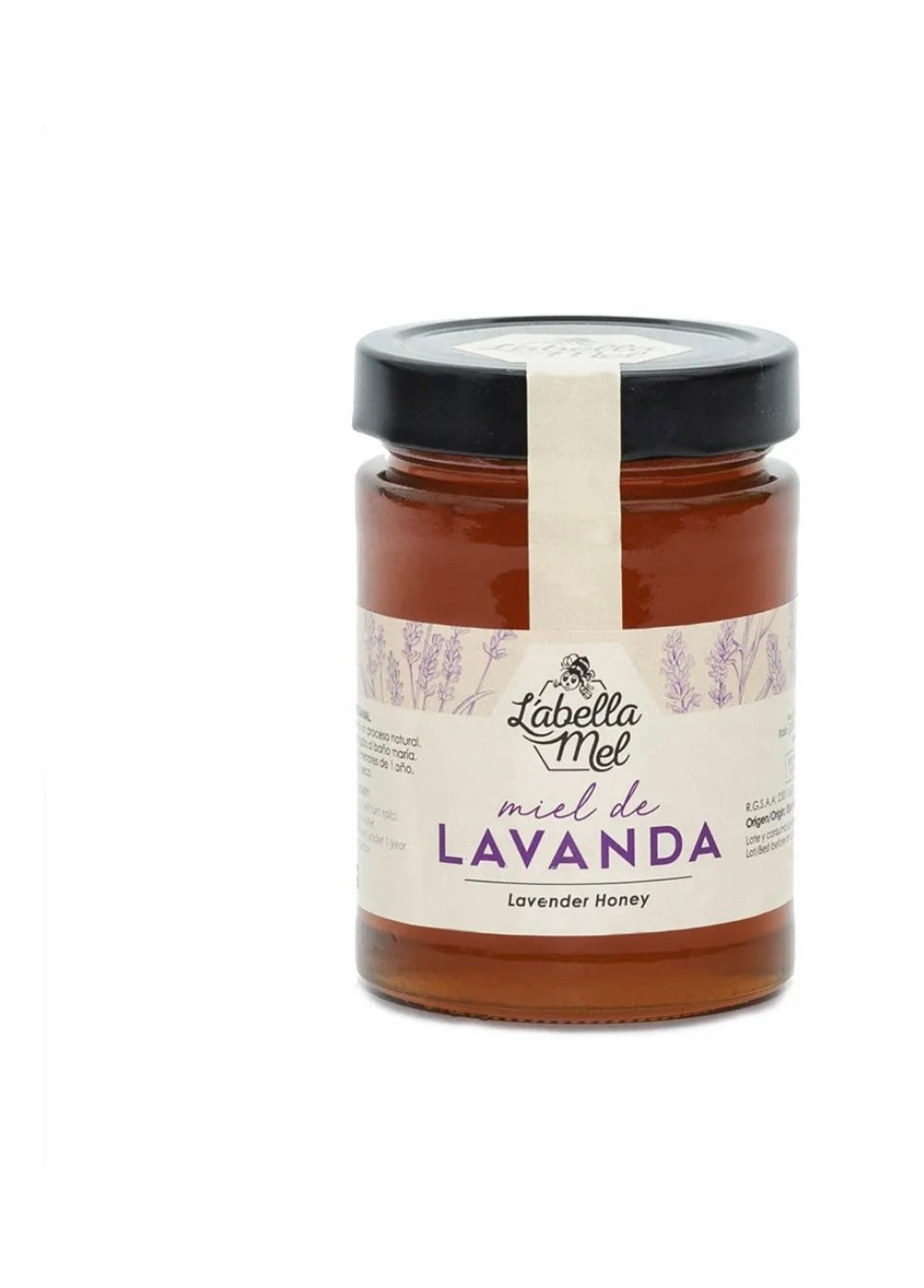 Lavendel honning fra la’bella miel - 500 gram