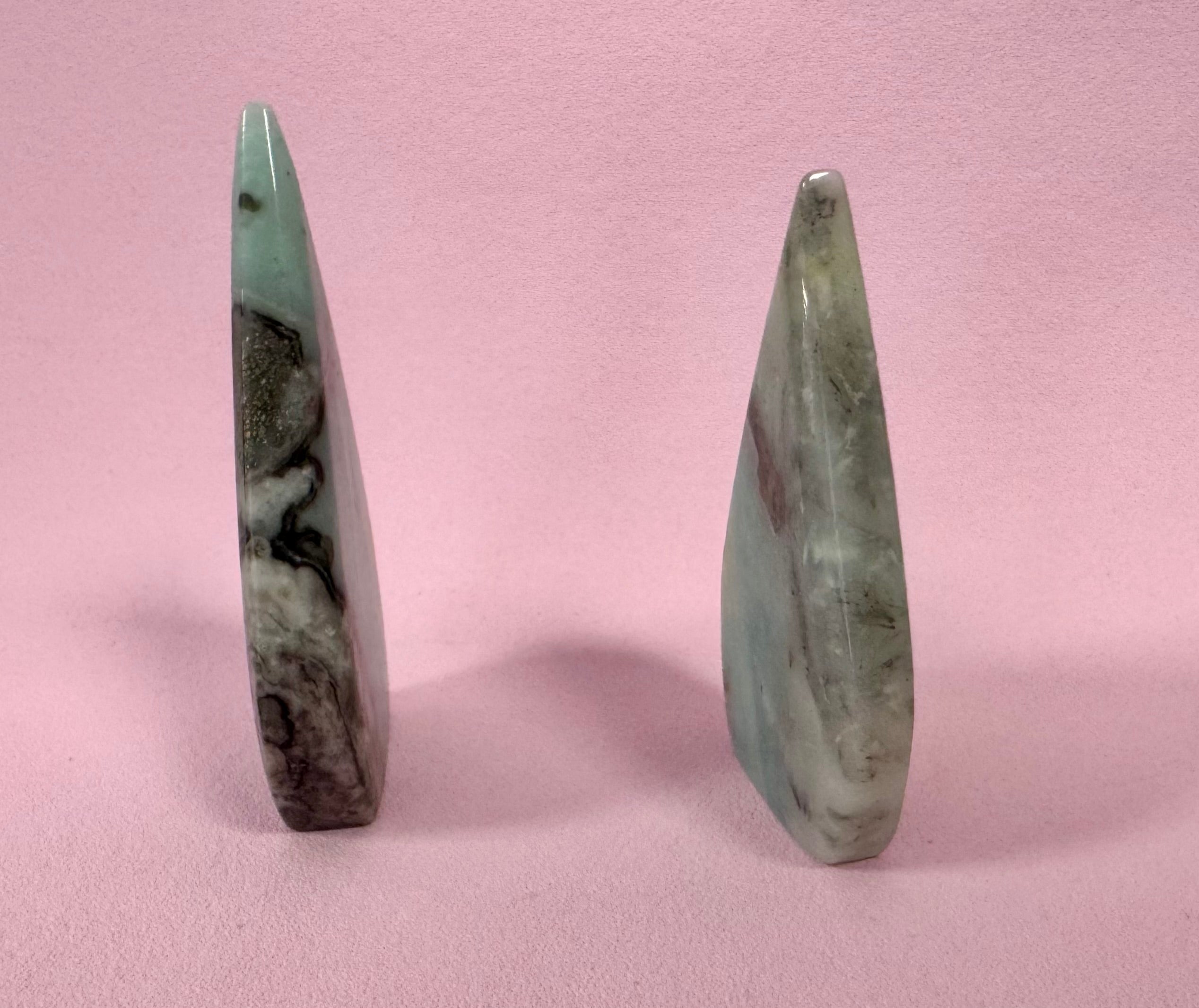 Amazonit & Akvamarin flamme