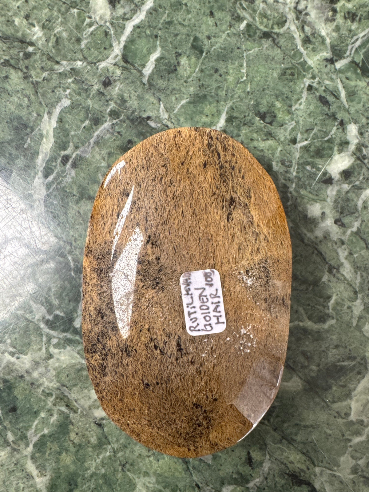 Rutilkvarts – Golden Hair - Palmstone
