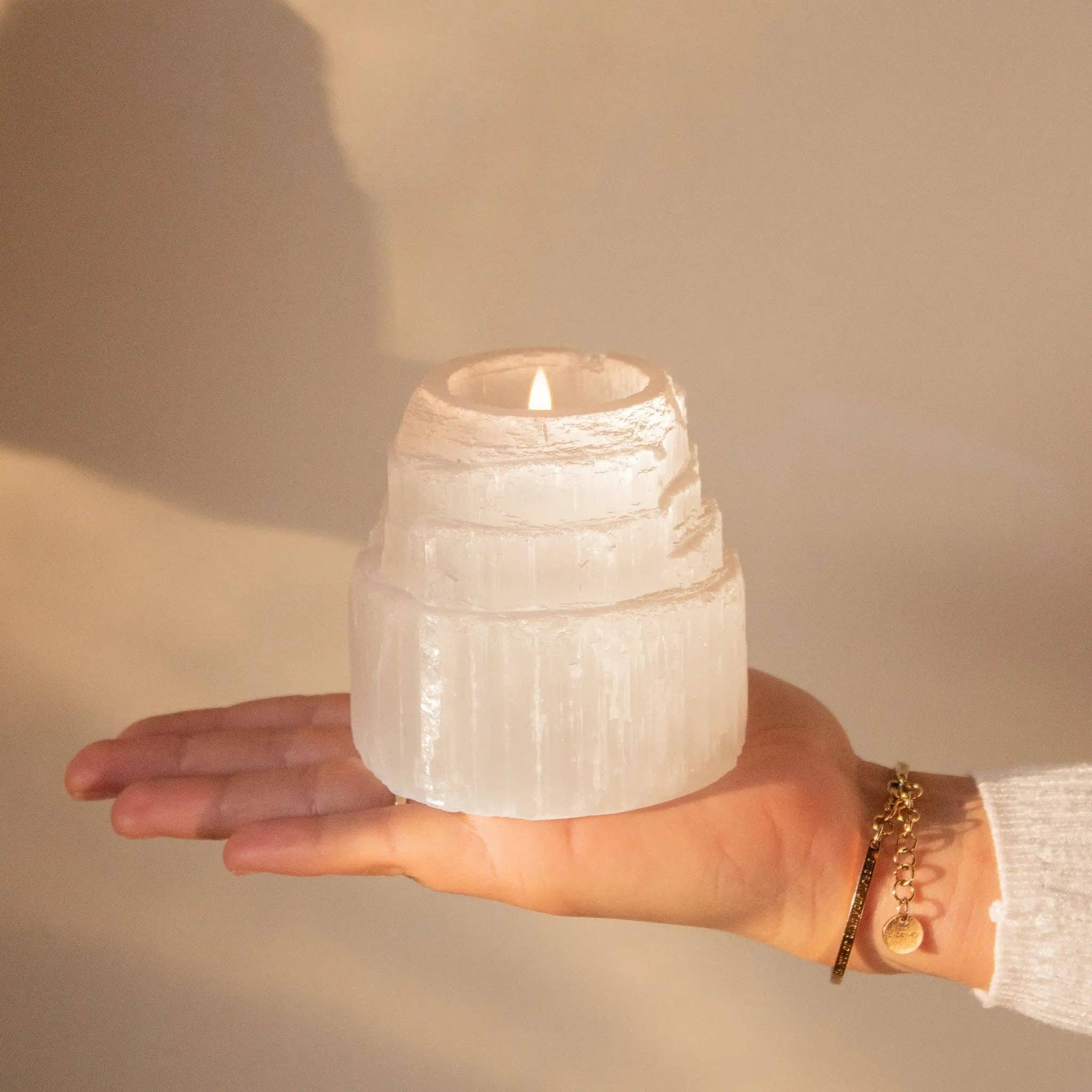 Selenit Tower Fyrfads Stage - 8,5 cm.