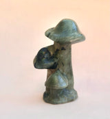 Labradorit Svamp / figur ☾  STYRKE, Fornyet Energi & En Ny Retning I Dit Liv ☽