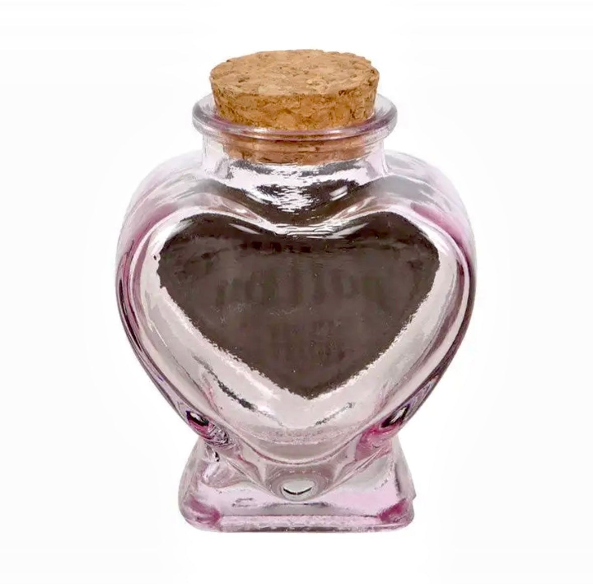 Love potion spell jar - glas hjerte eliksir flaske