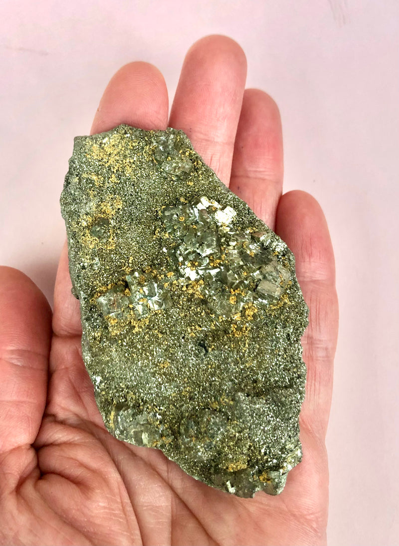 Rå Pyrit ☾ 117 Gram