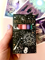 Månesøster Krystaller Protected by Witchcraft SPELL CANDLES
