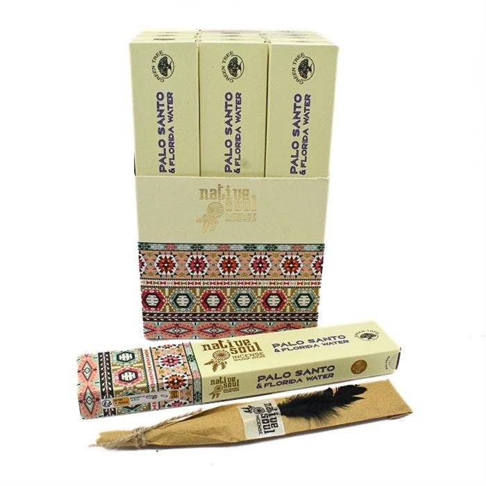 Native Soul Palo Santo + Florida Water – Røgelsespinde