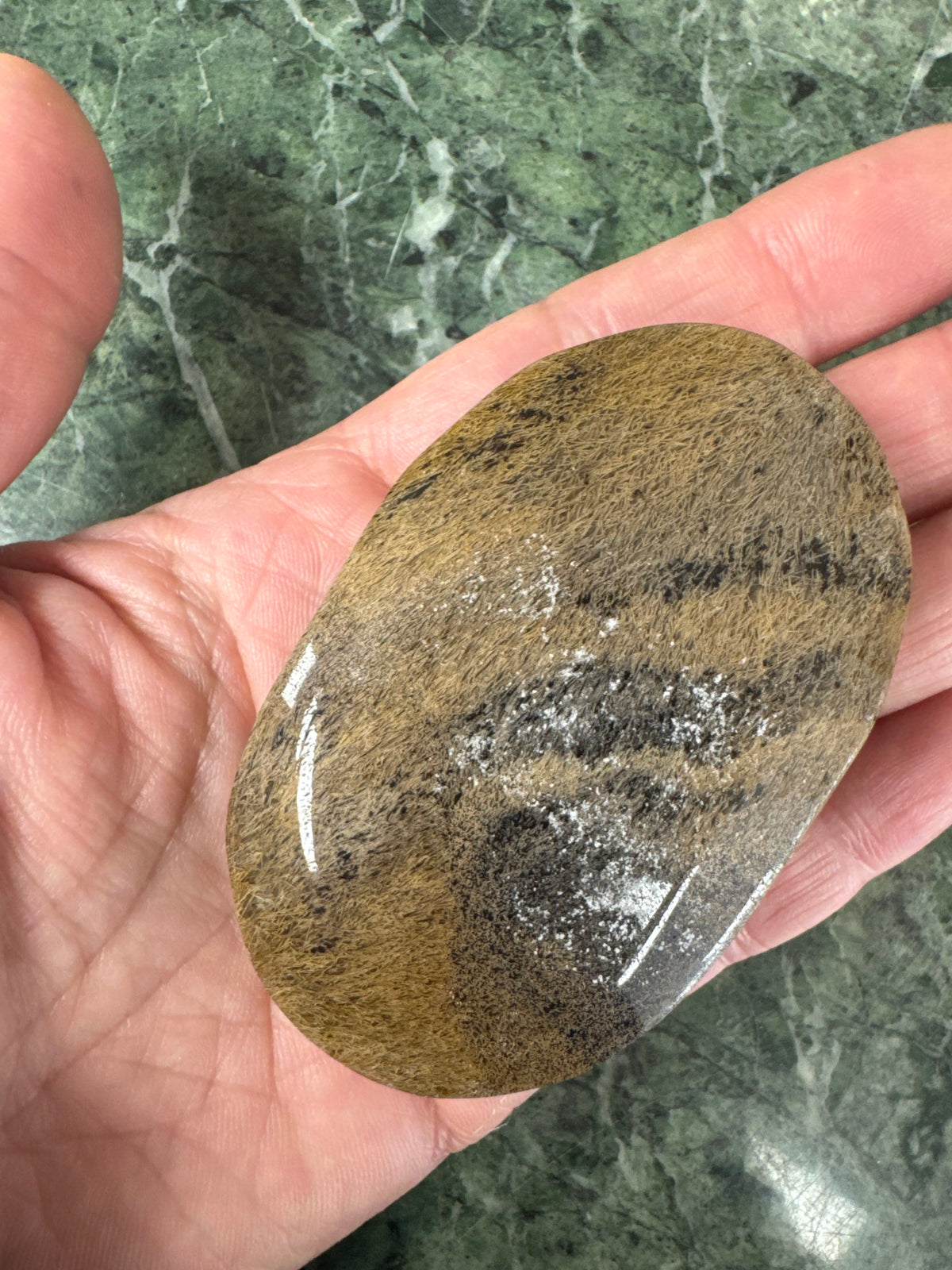 Rutilkvarts – Golden Hair - Palmstone
