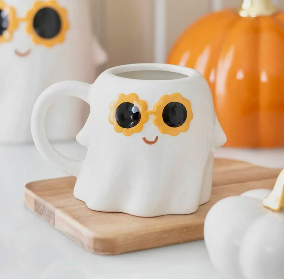 Halloween spøgelses krus - groovy ghost