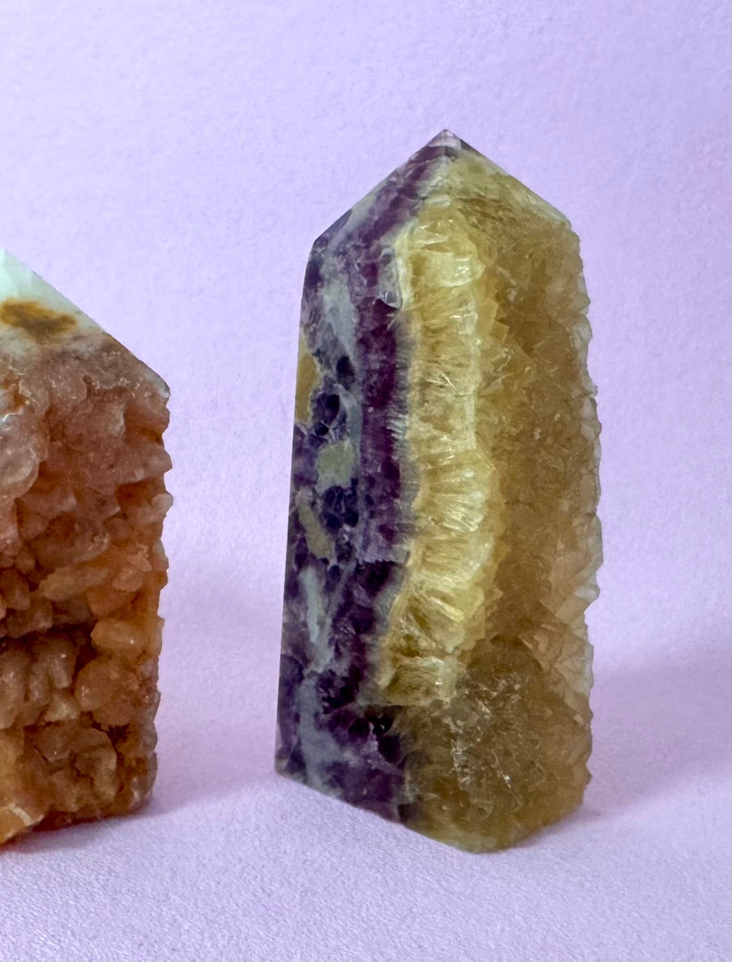 Fluorit Tårn ☾ Koncentration, Grounding & Balance ☾ nr. 92