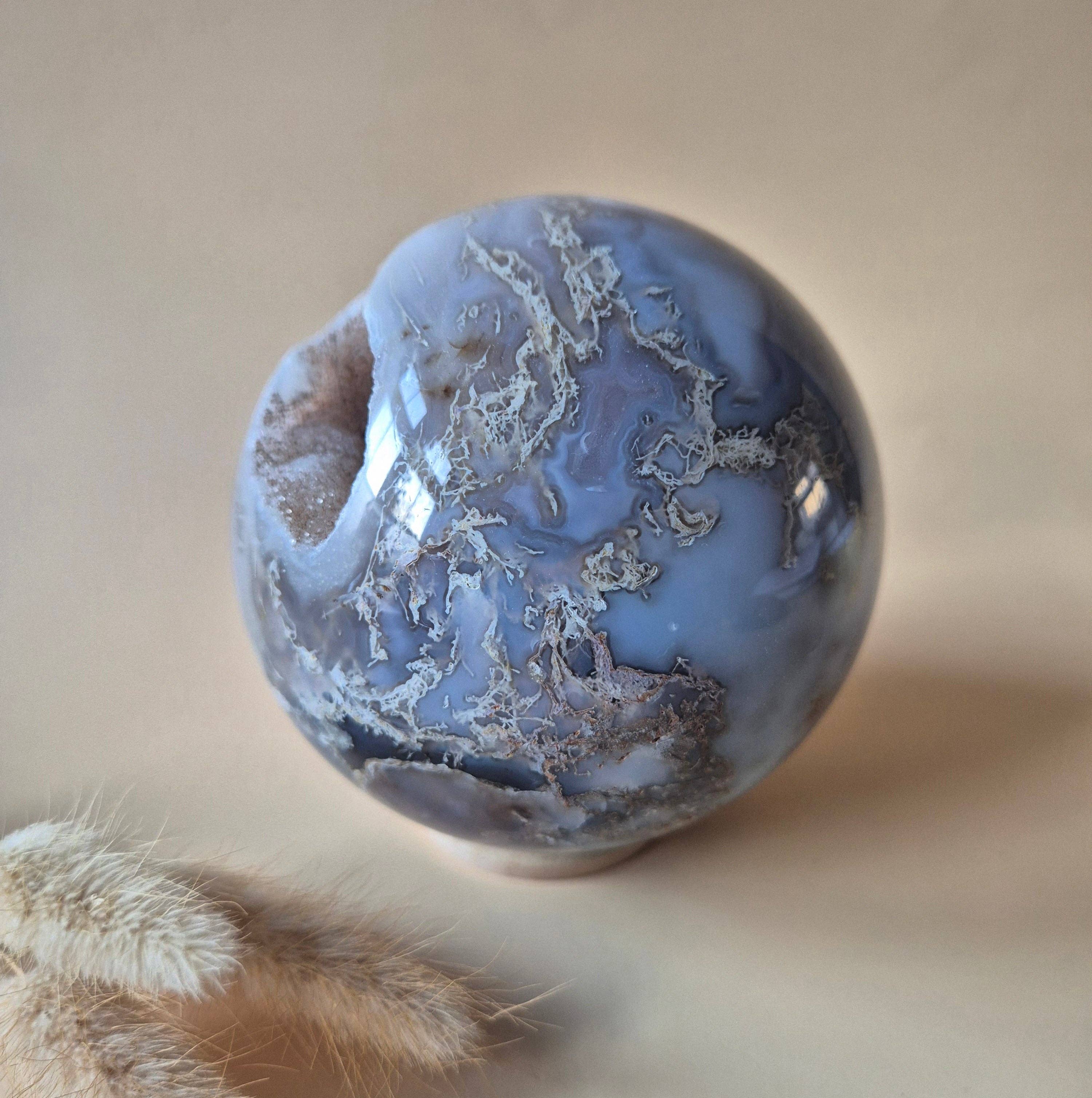Mosagat Druzy Geode Kugle – 1500 g. / 11 cm.