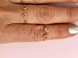 ☾ Ametyst Ring ☽ Justerbar 𓂀 RO, HEALING & SELVKÆRLIGHED ☾
