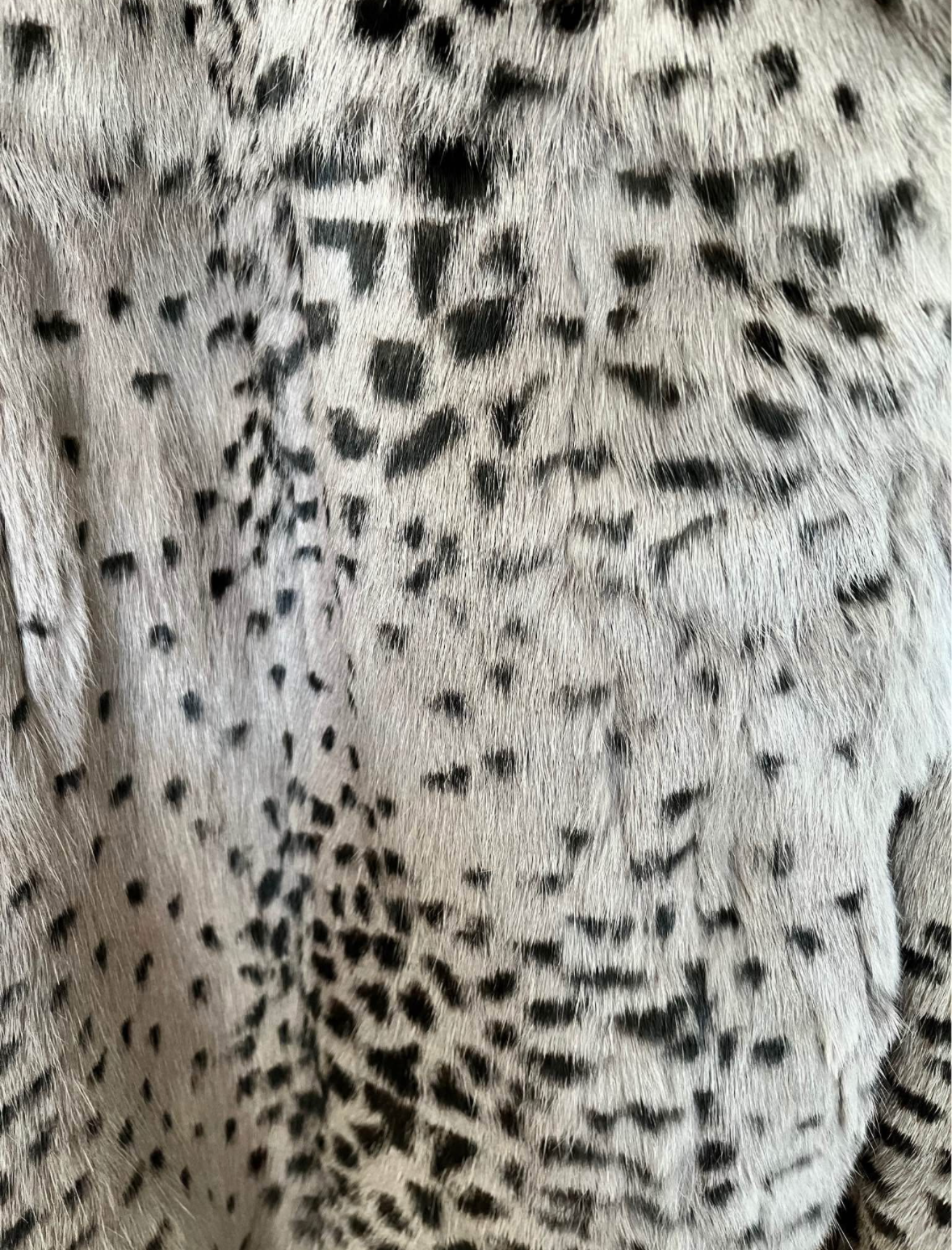 Pre-loved pels frakke str. 40