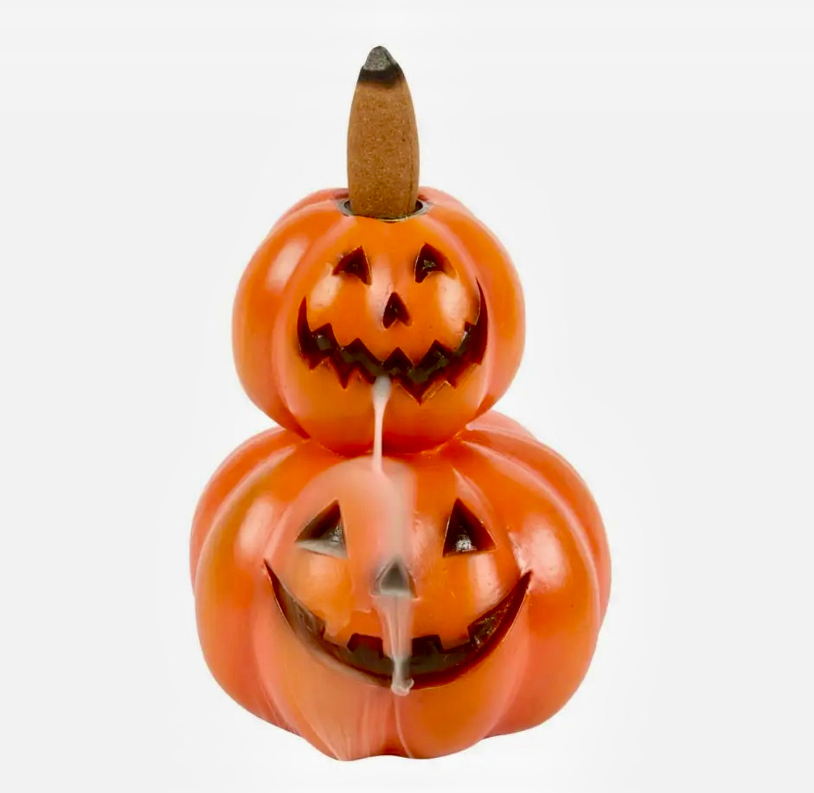Halloween græskar backflow røgelses brænder