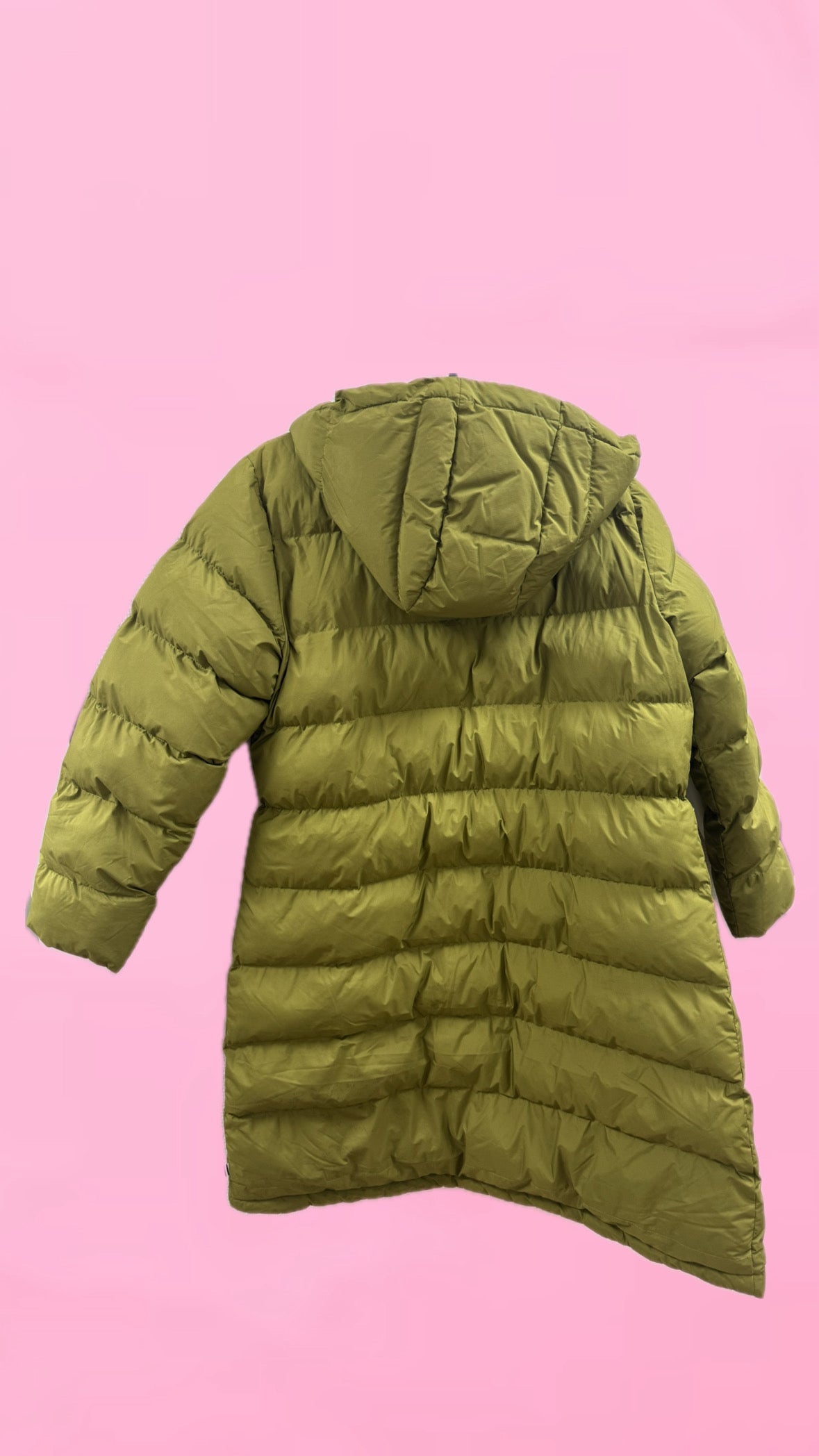 Pre-loved Mads Nørgaard vinterjakke Jolina forest night puffer - str.xs