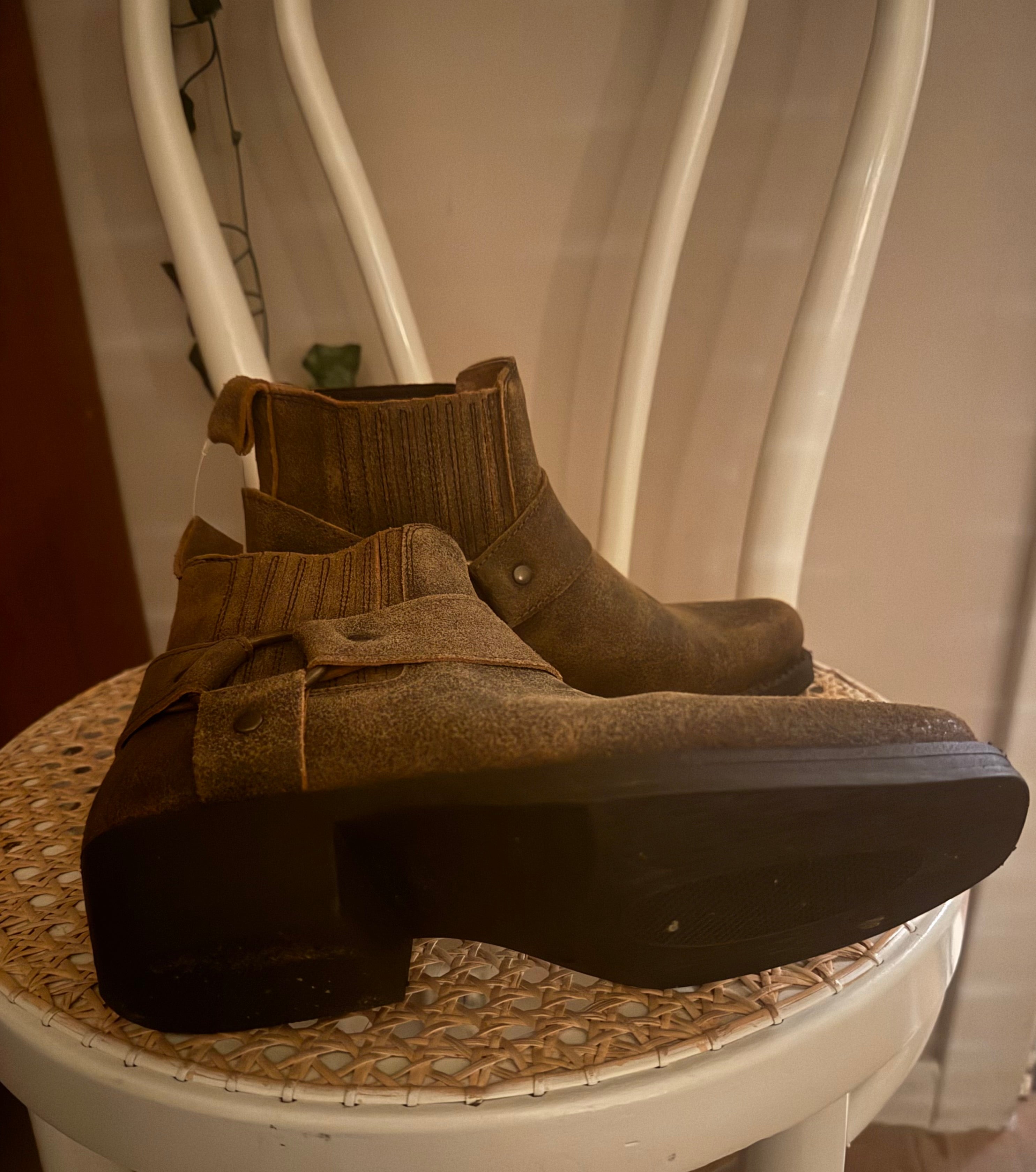 Pre-loved Kentucky’s Western Cowboy-Biker støvler str. 37