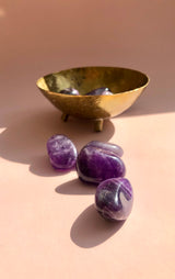 Ametyst Lommesten ☾ RO, HEALING & SELVKÆRLIGHED ☾
