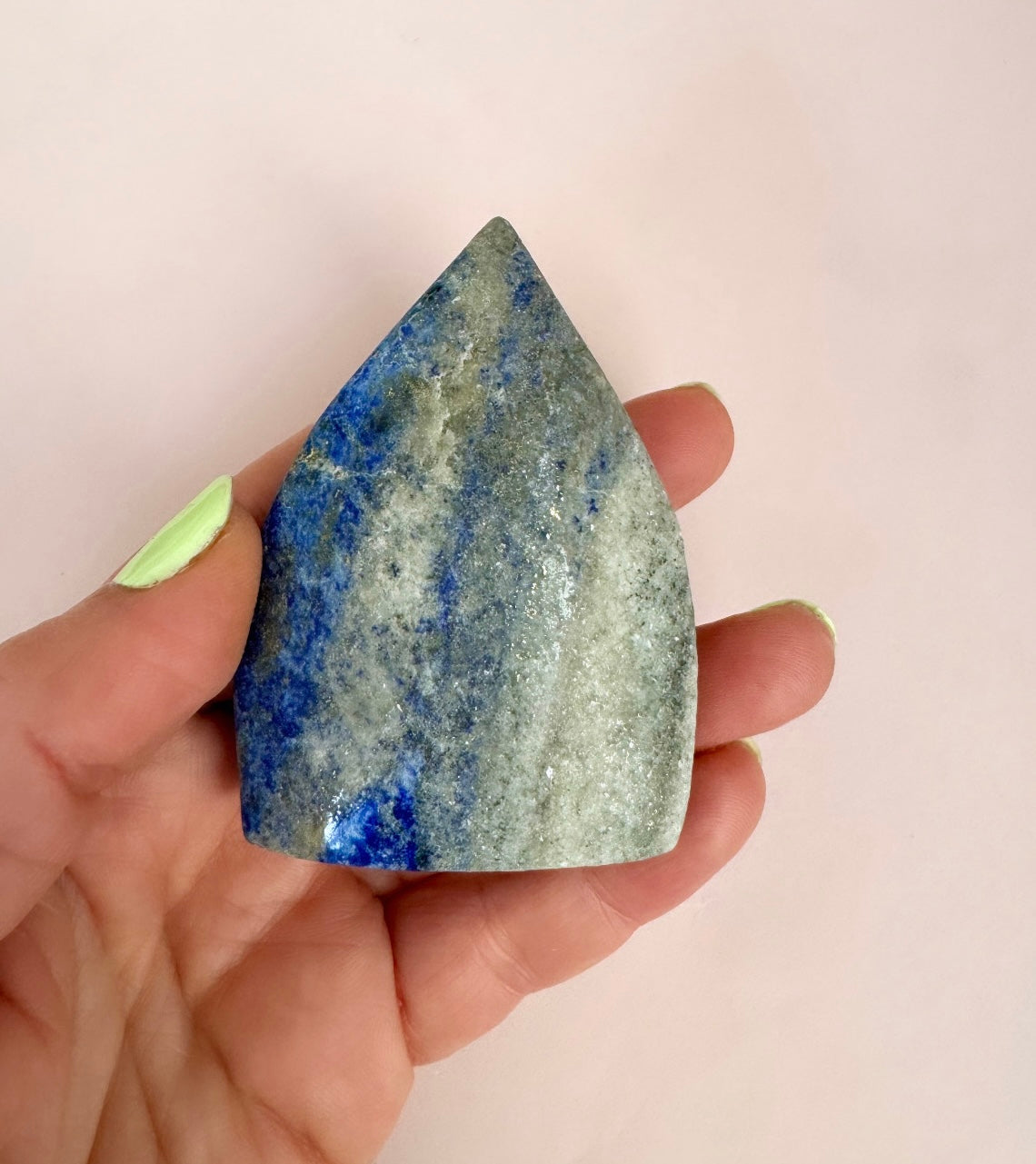 Lapis Lazuli Jaspis Flamme 𓂀 Sandhed, Visdom, Indre Fred og Åndelighed