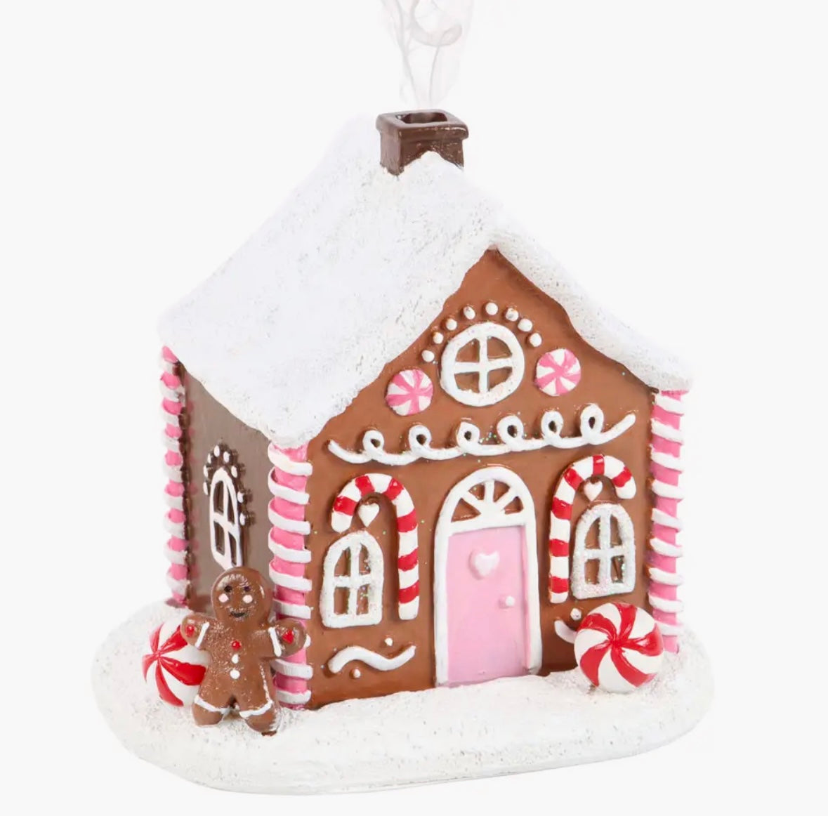 Gingerbread House / honningkage røgelses hus - til almindelige røgelseskegler