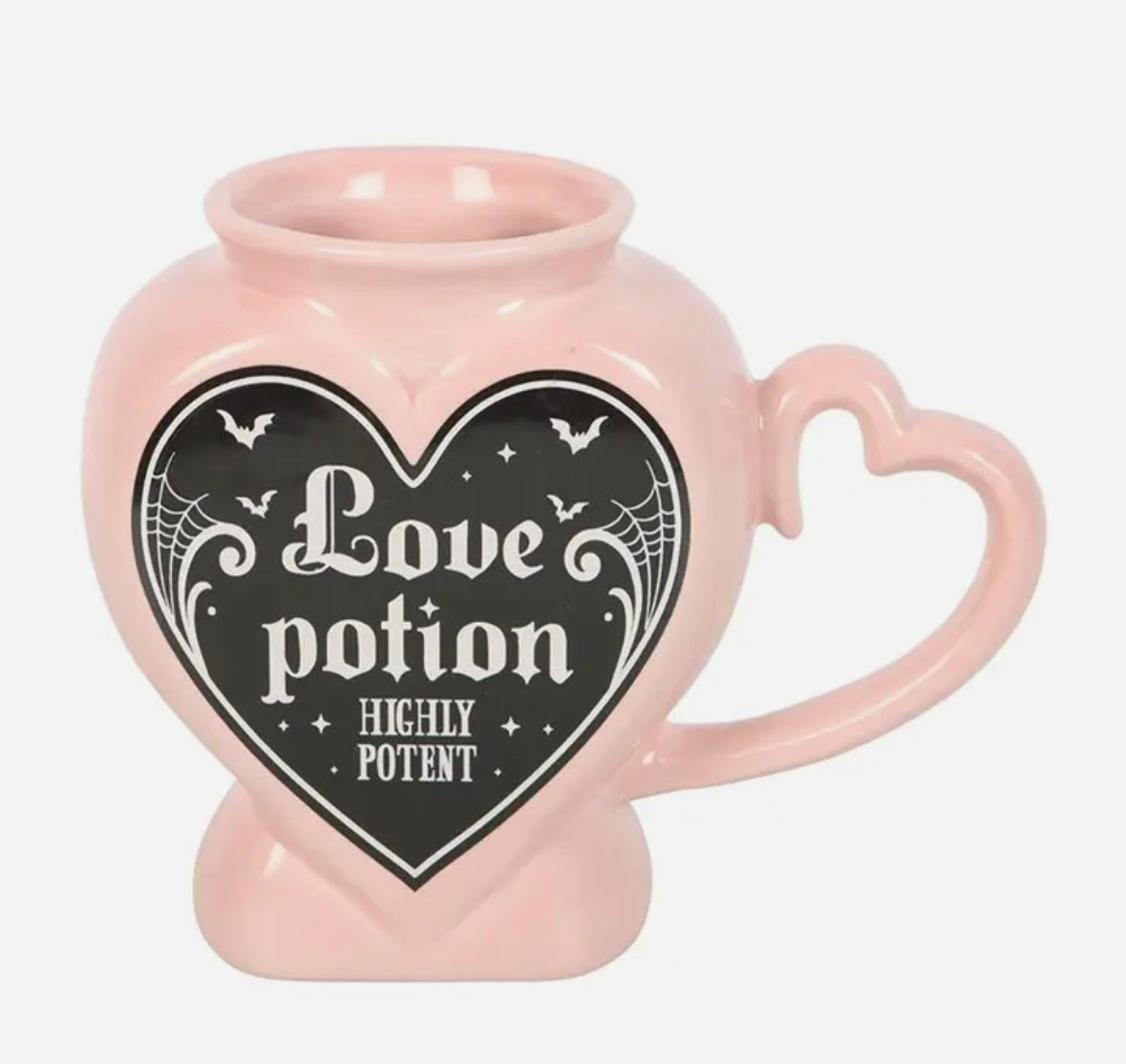 Love potion krus - hjerteform