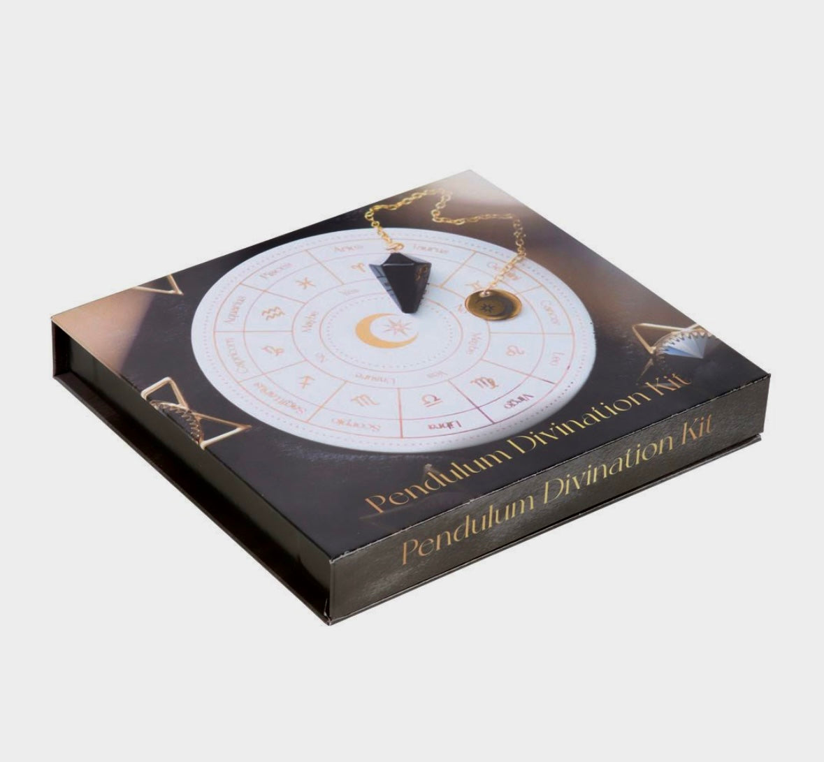 Obsidian Pendul - ASTROLOGY WHEEL DIVINATION KIT