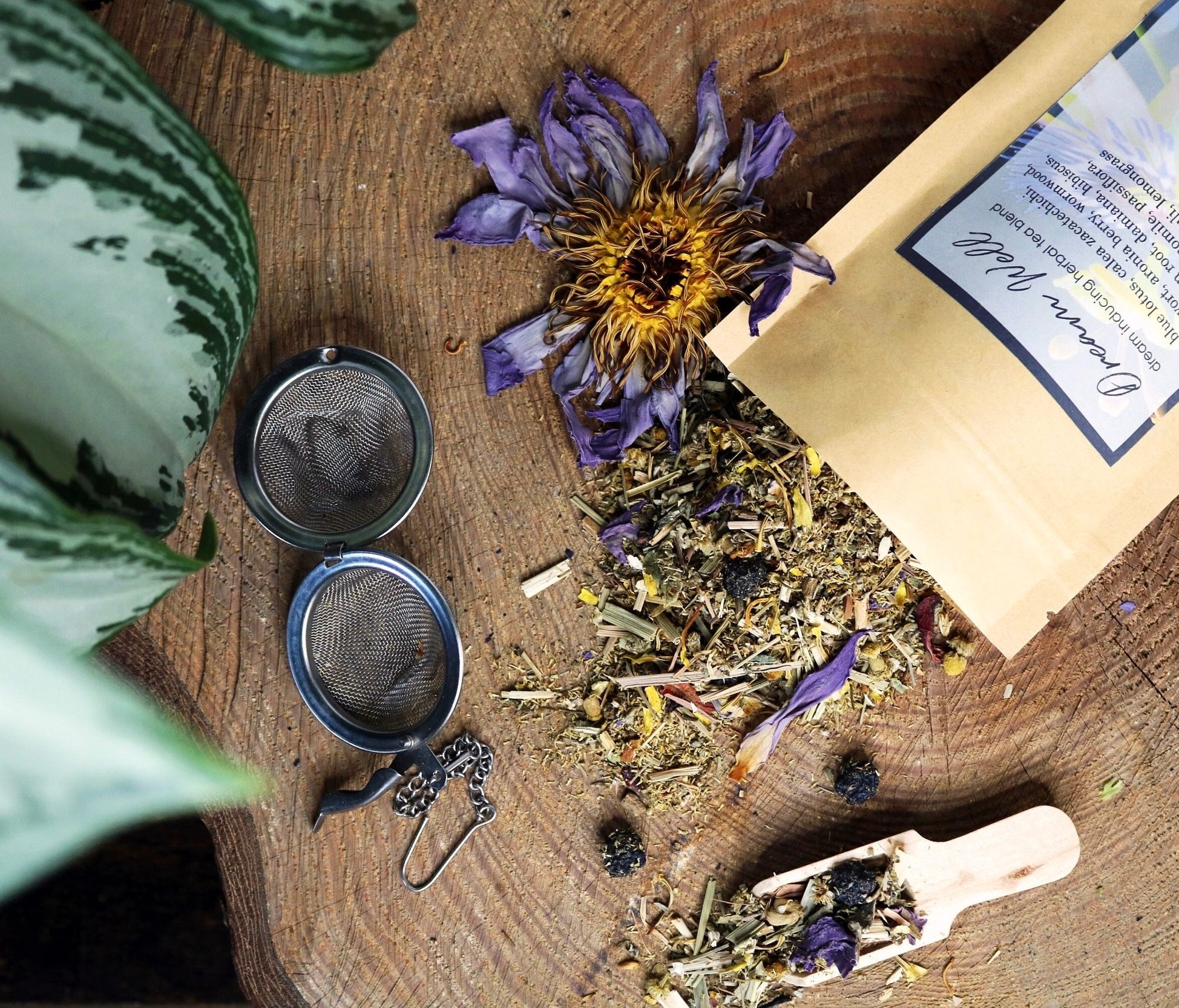DREAM WELL | LUCID DREAMING TEA ☽ Drømme Urtete Fra Ayamani Naturals ☽ 100 gram