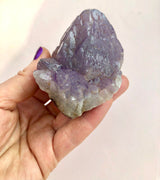 Rå Ametyst klynge spids ☾ RO, HEALING & SELVKÆRLIGHED ☾