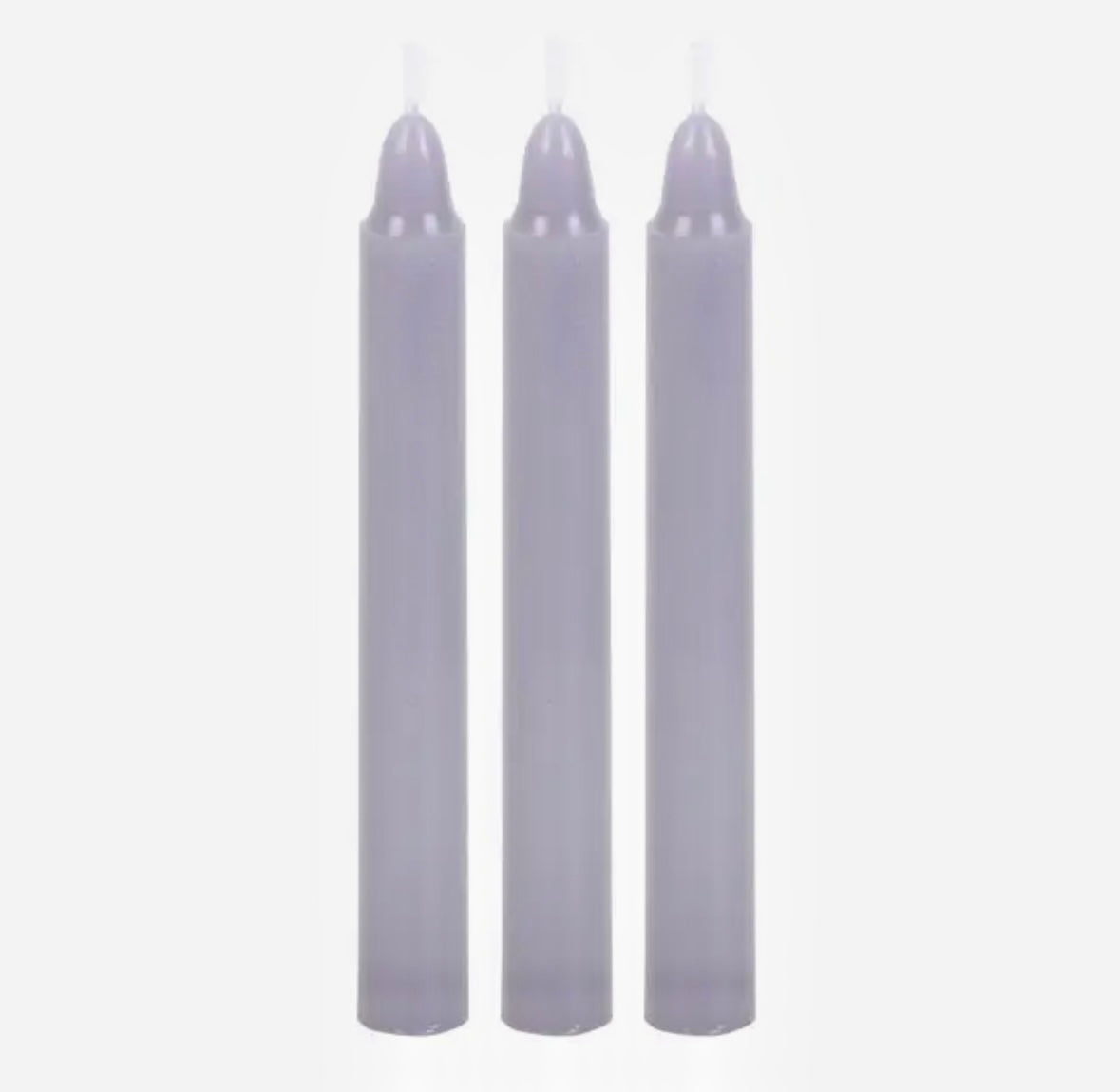 Månesøster Krystaller - Stearinlys - Lavendelfarvet ☾ Stress less SPELL CANDLES ☾ For mindre stress