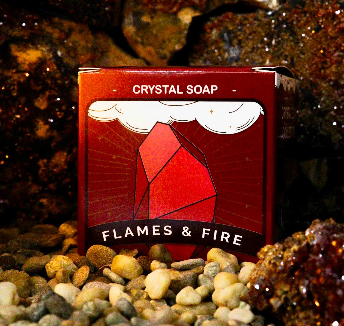 Crystal Elemental Soap - Fire