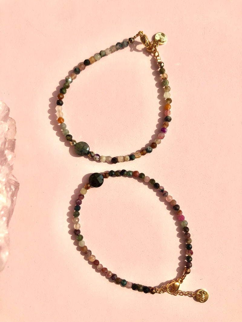 Turmalin Armbånd ☾
Forsoning, empati, velstand & Grounding ☾