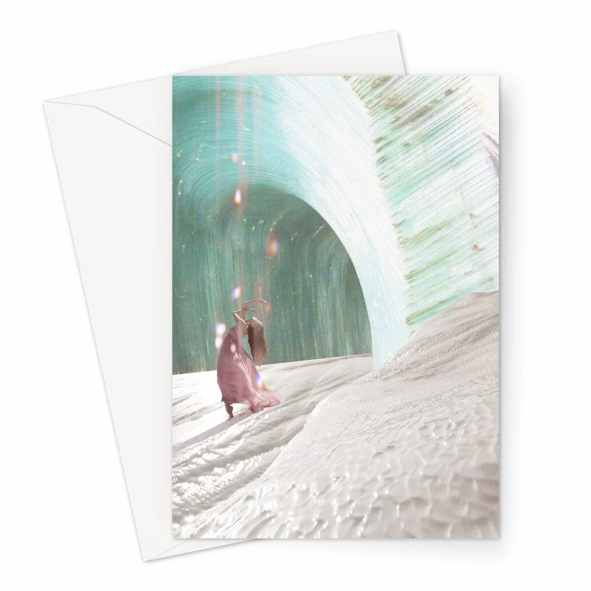 Star Weaver Greeting Card by Danielle Noel ( A5 lykønsknings kort )